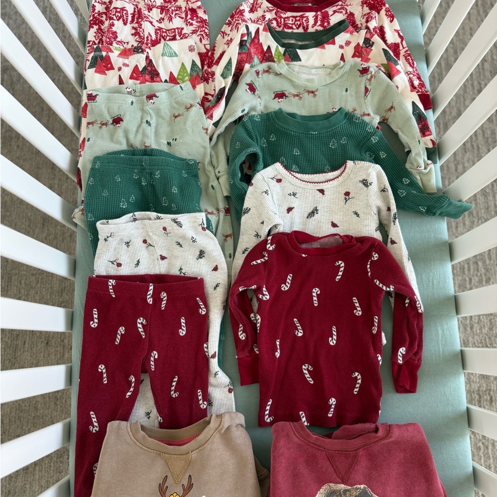 Bundle of 12 Month Christmas Clothes